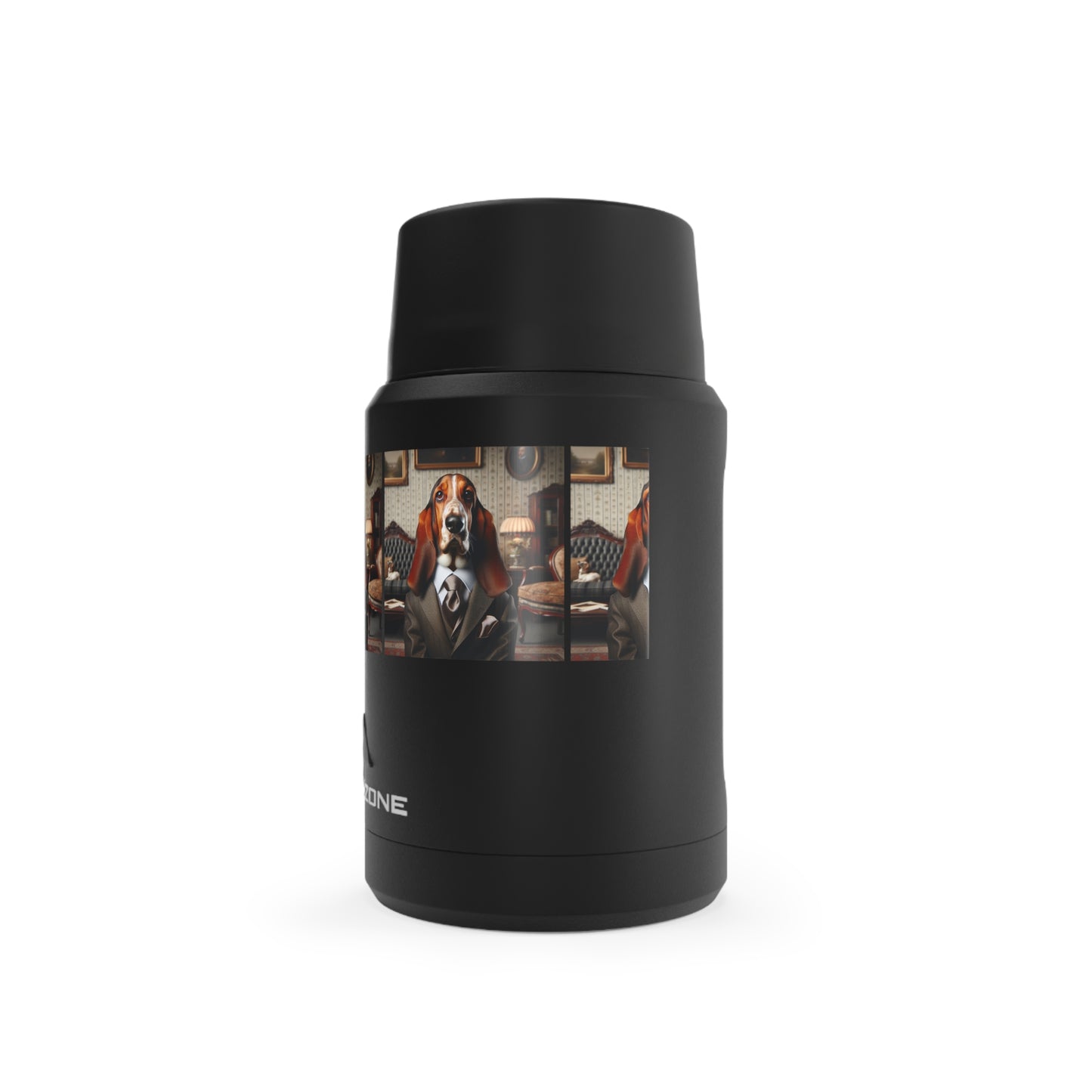 Mr Basset Hound Titan Copper Insulated Food Storage
