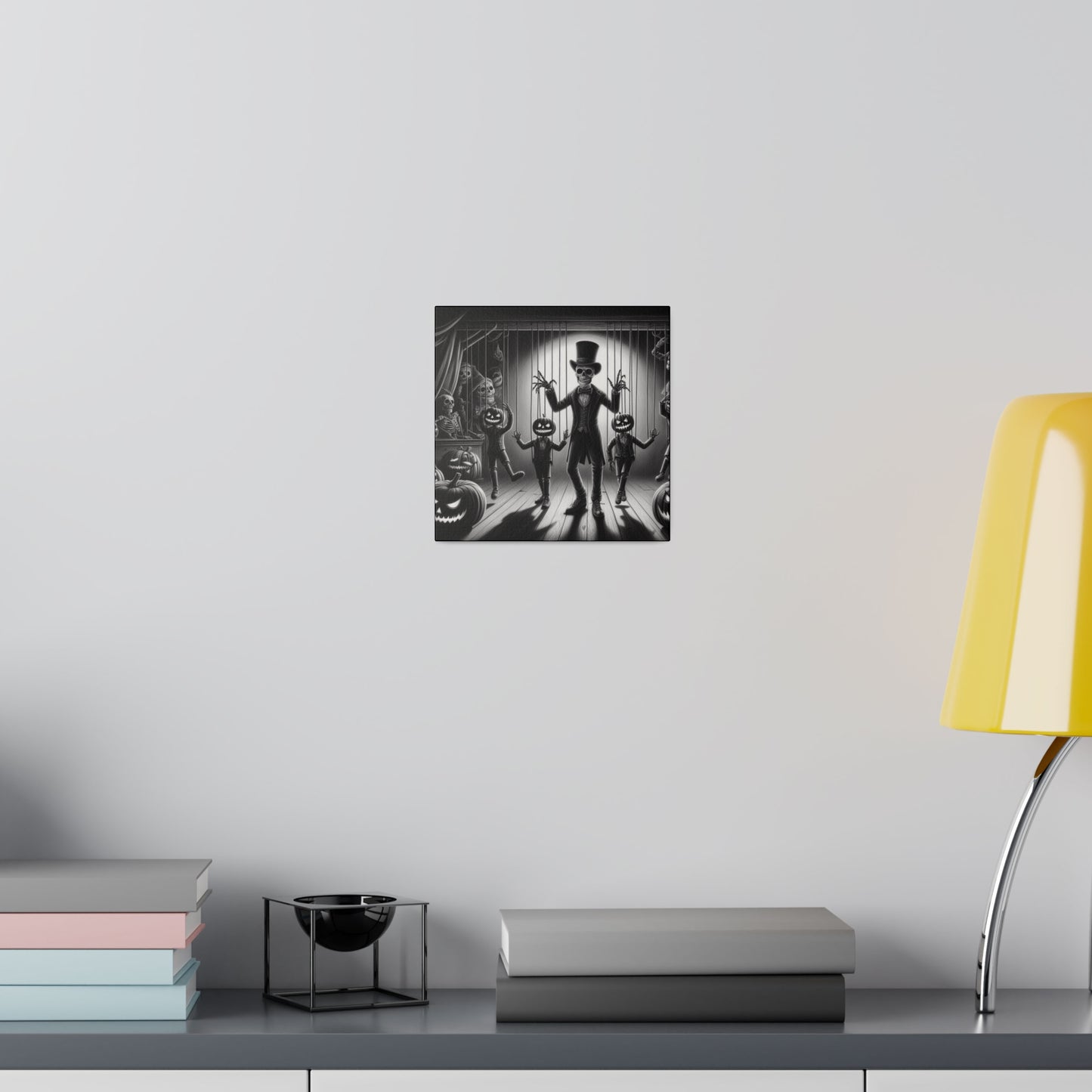 Halloween Marionettes Canvas Print