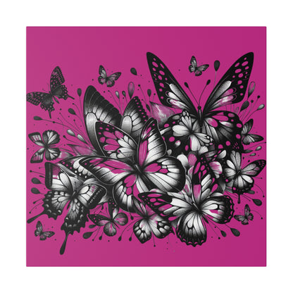 Butterfly Rush Graphic Original Matte Canvas, Stretched, 0.75"