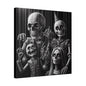 Halloween Marionettes Canvas Print