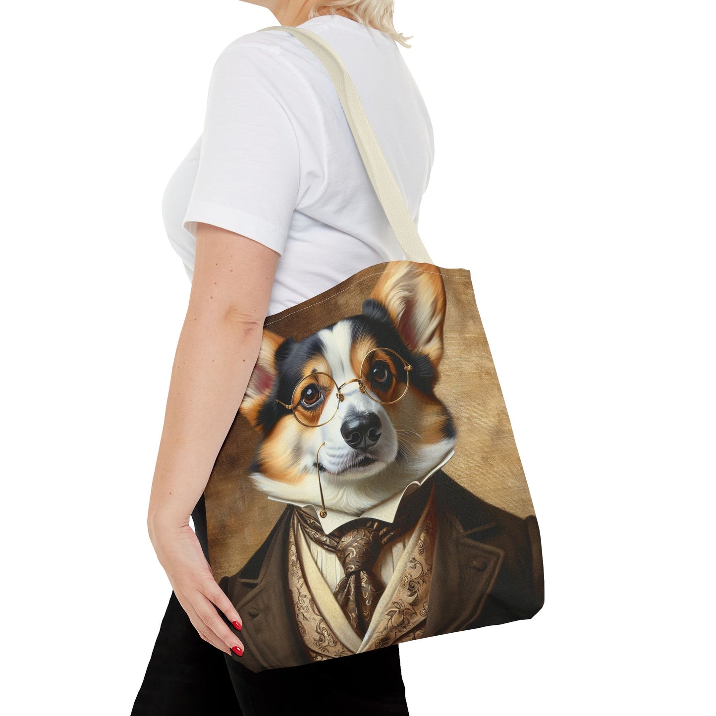 Mr Pembroke Welsh Corgi Tote Bag (AOP)