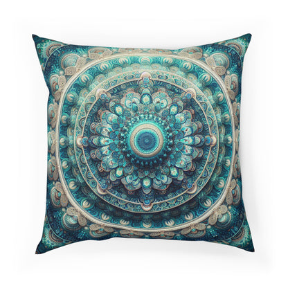 Blue & Silver Cushion