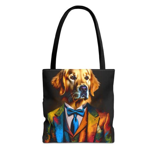 Mr Golden Retriever Tote Bag