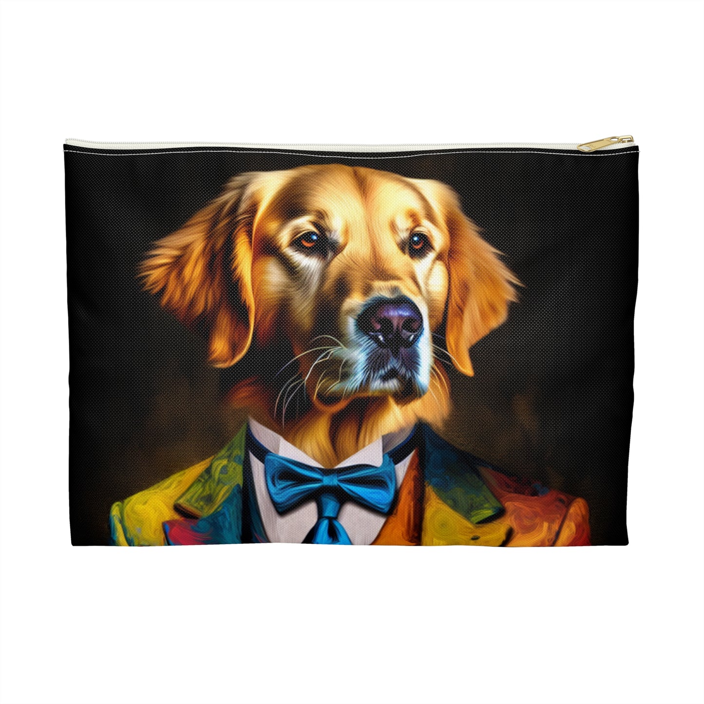 Mr Golden Retriever Accessory Pouch
