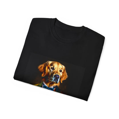 Mr Golden Retriever Unisex Ultra Cotton Tee