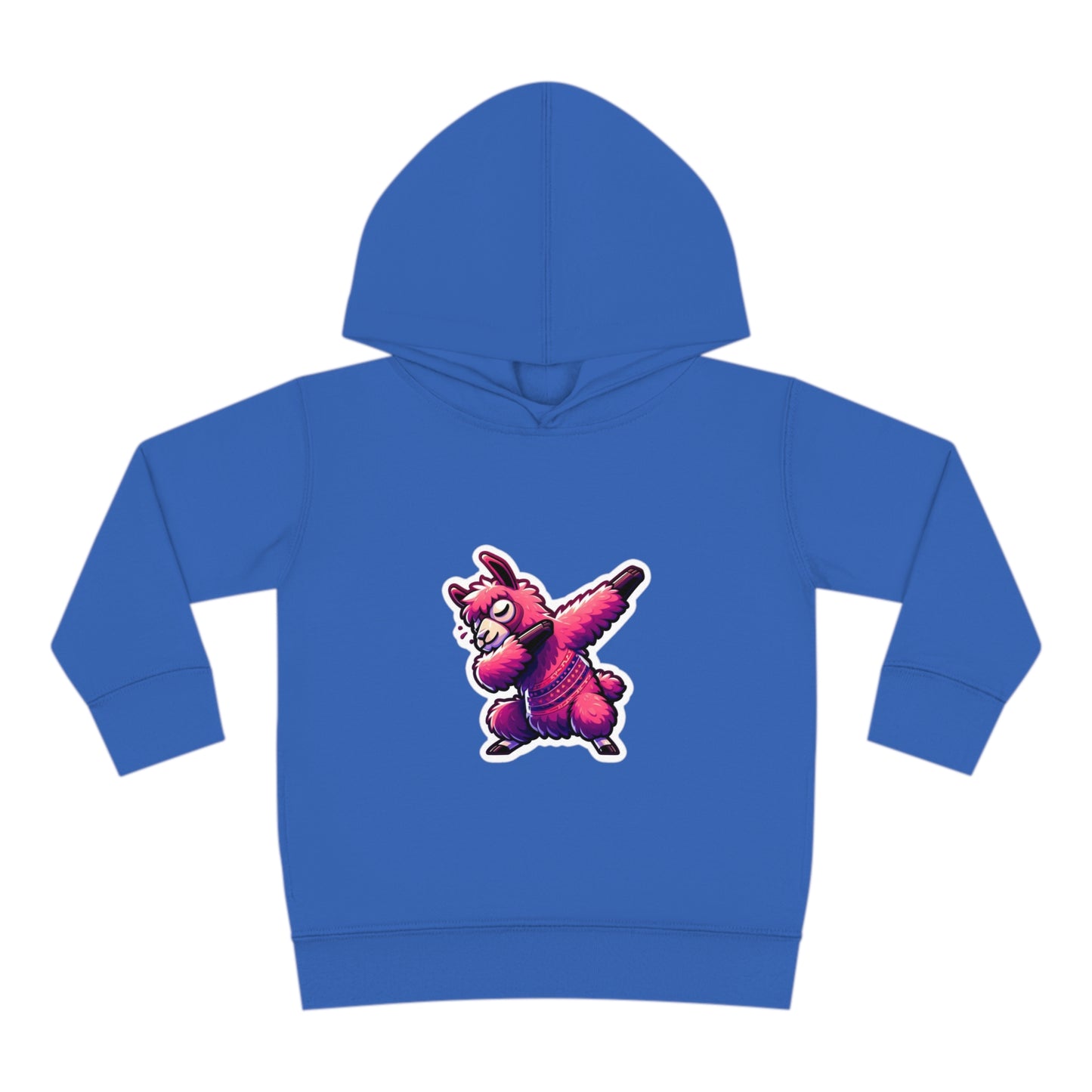 Dabbing Llama Toddler Pullover Fleece Hoodie