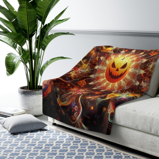 Halloween Collection Sherpa Fleece Blanket