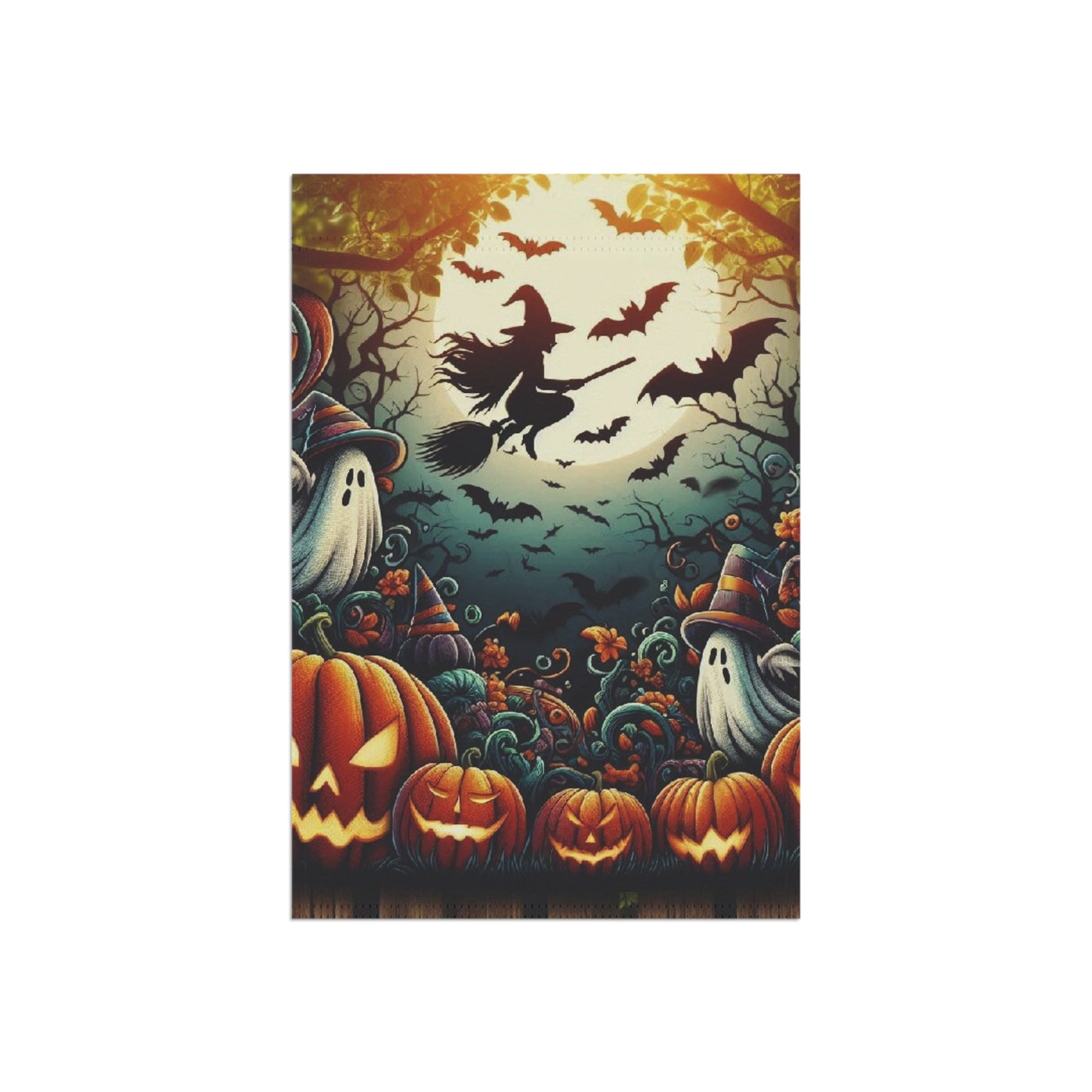 Halloween Garden & House Banner