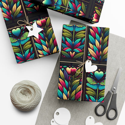Dragonfly Collection Gift Wrap Papers