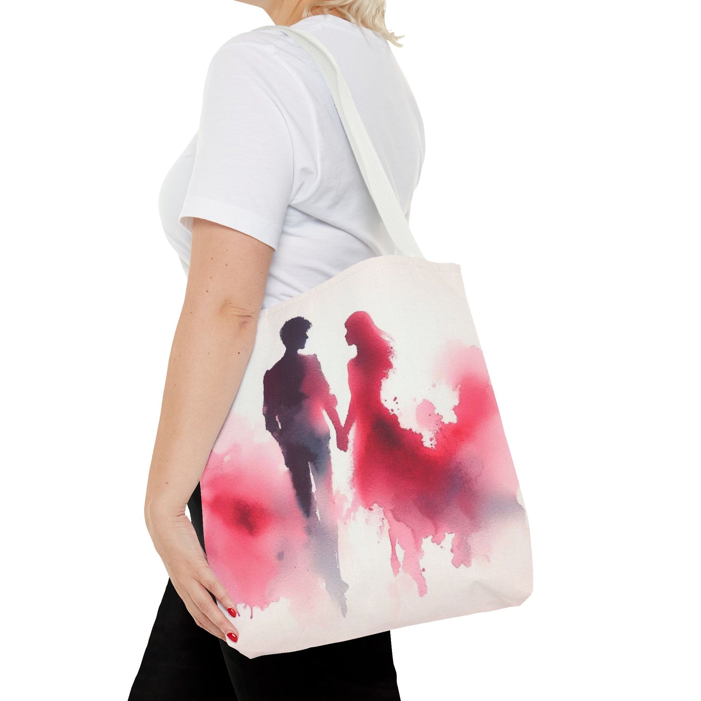 Watercolours Collection Double Side Tote Bag