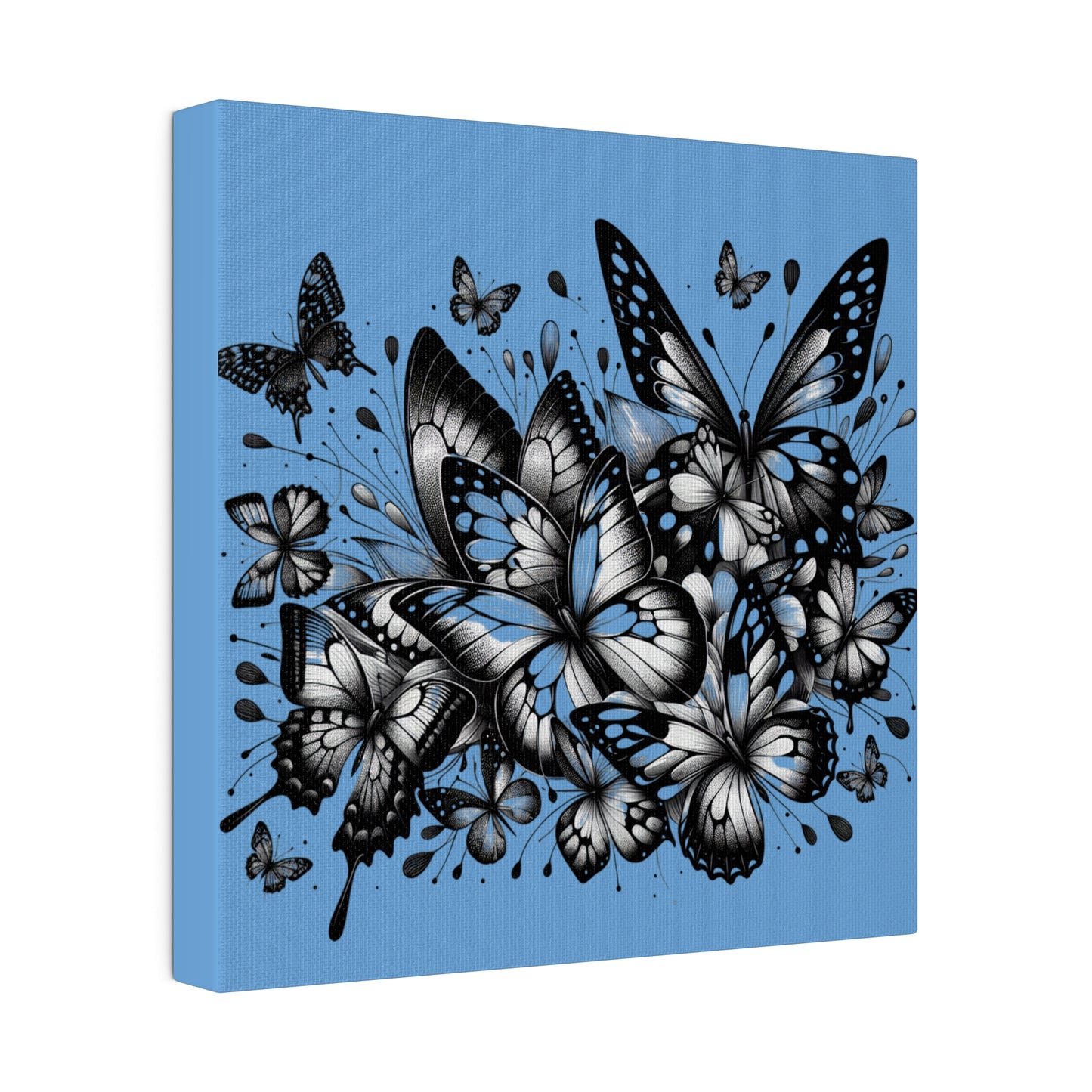 Butterfly Rush Graphic Original Matte Canvas, Stretched, 0.75"