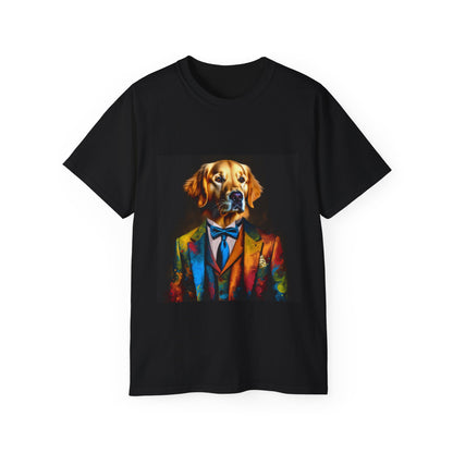 Mr Golden Retriever Unisex Ultra Cotton Tee