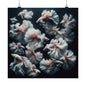 Siamese Fighting Fish (Betta) White/Pink Female Vertical Posters