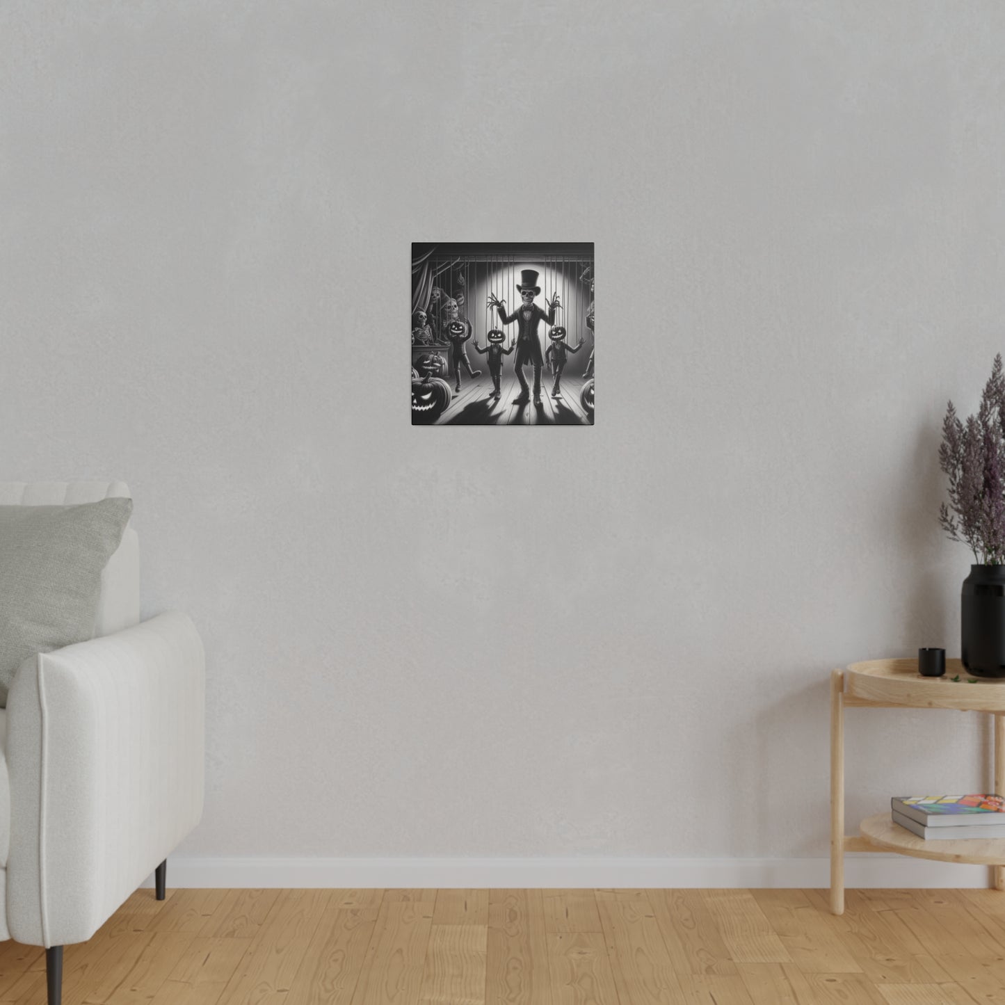 Halloween Marionettes Canvas Print