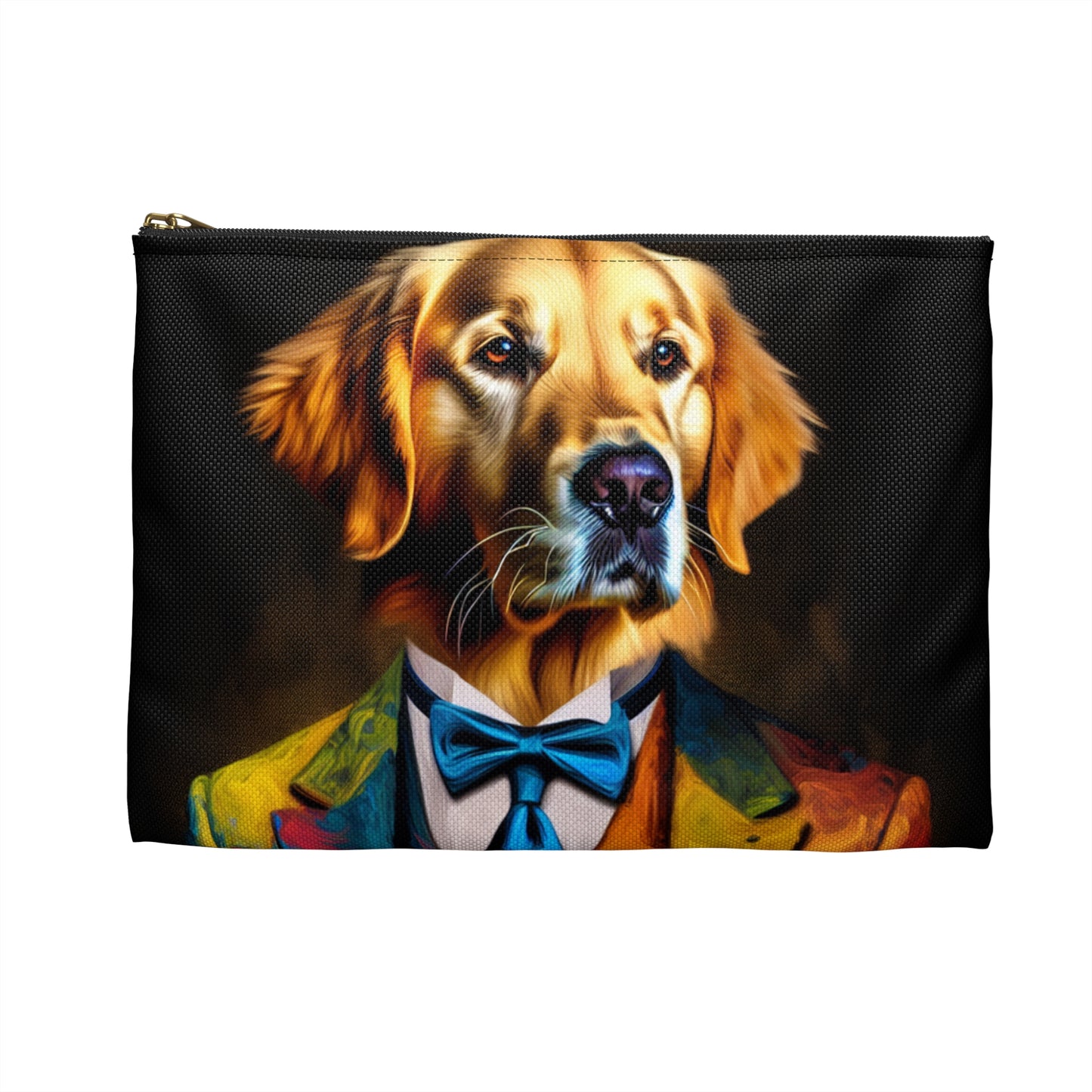 Mr Golden Retriever Accessory Pouch