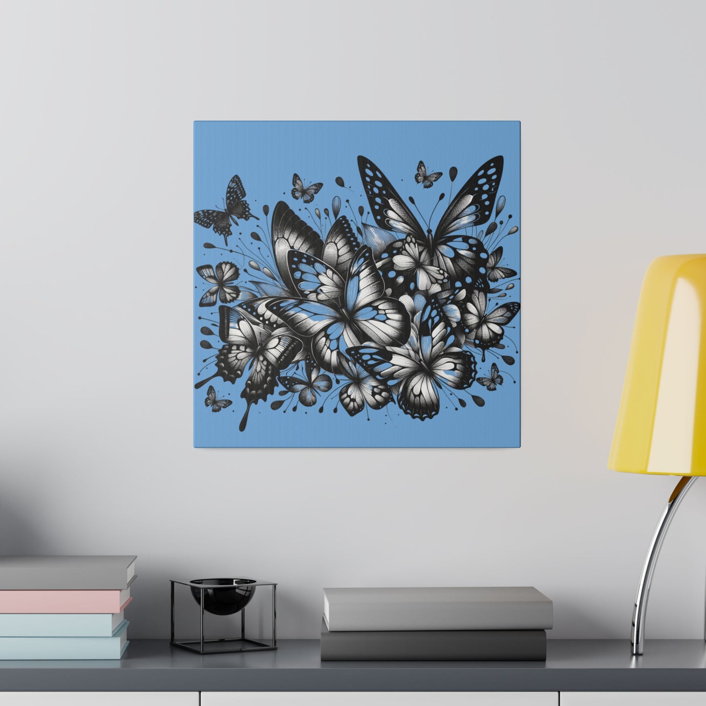 Butterfly Rush Graphic Original Matte Canvas, Stretched, 0.75"