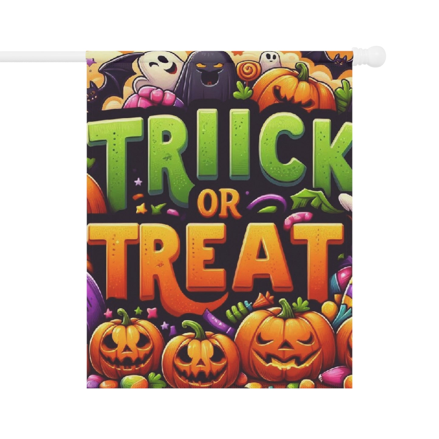 Halloween Garden & House Banner