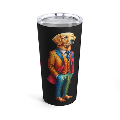 Golden Retriever Tumbler 20oz