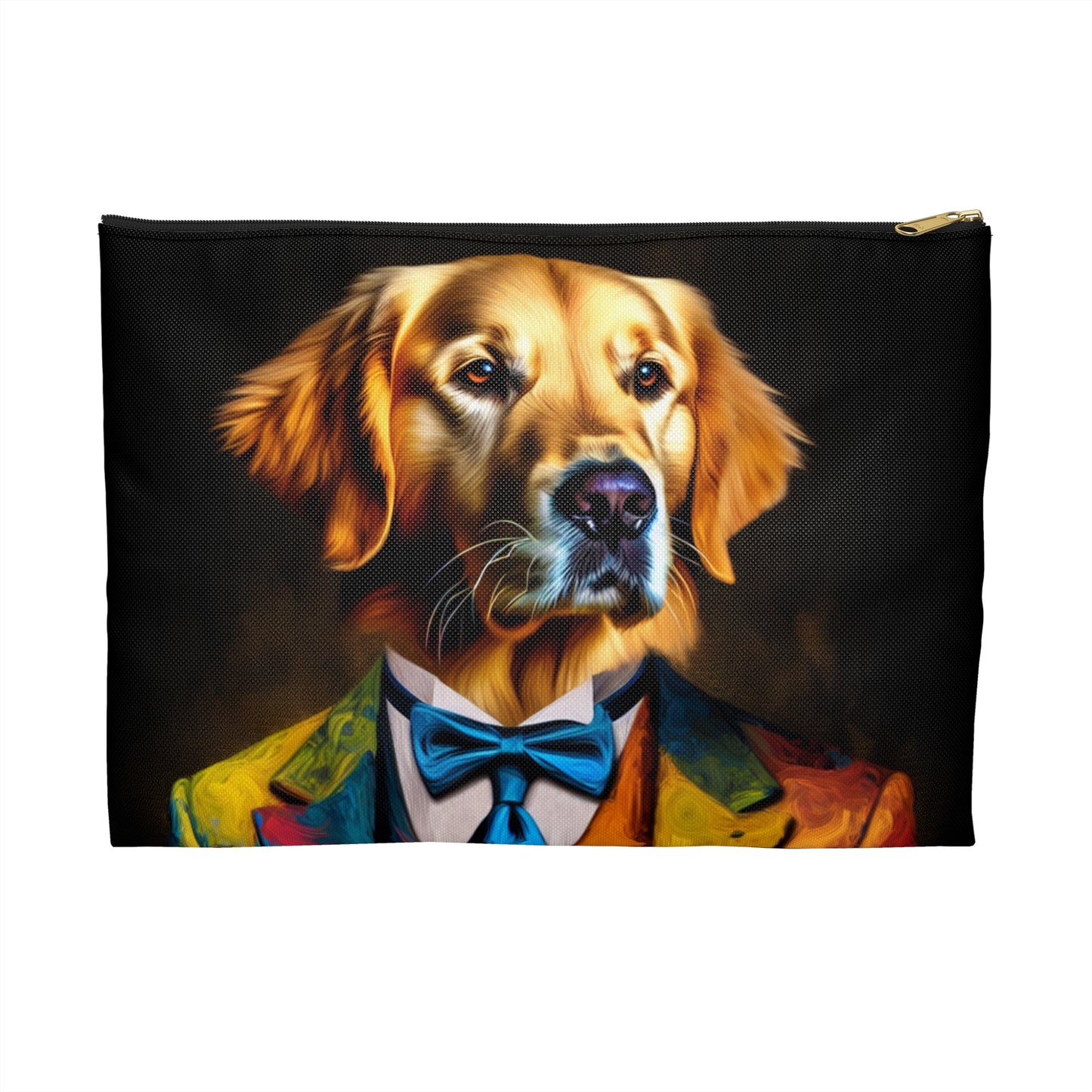 Mr Golden Retriever Accessory Pouch