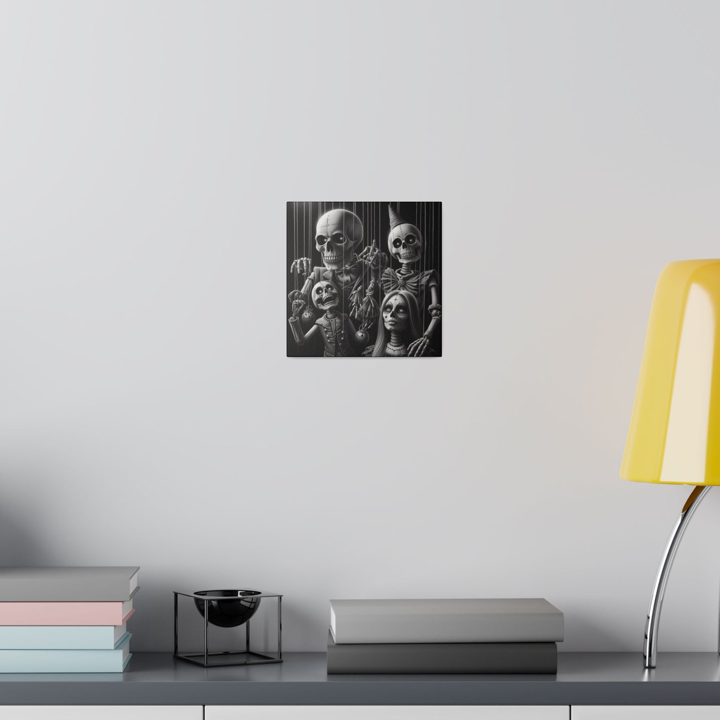 Halloween Marionettes Canvas Print