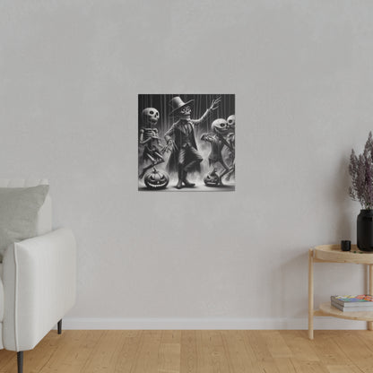 Halloween Marionettes Canvas Print