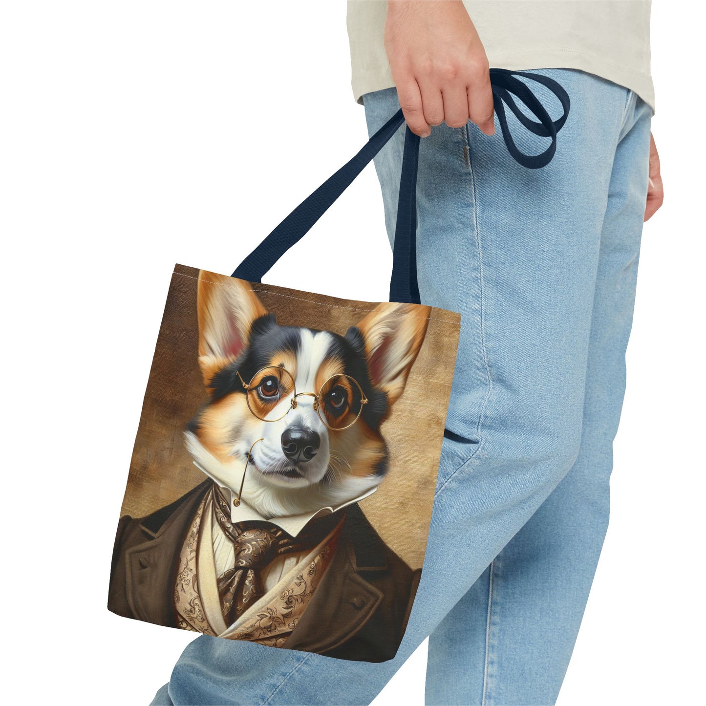 Mr Pembroke Welsh Corgi Tote Bag (AOP)