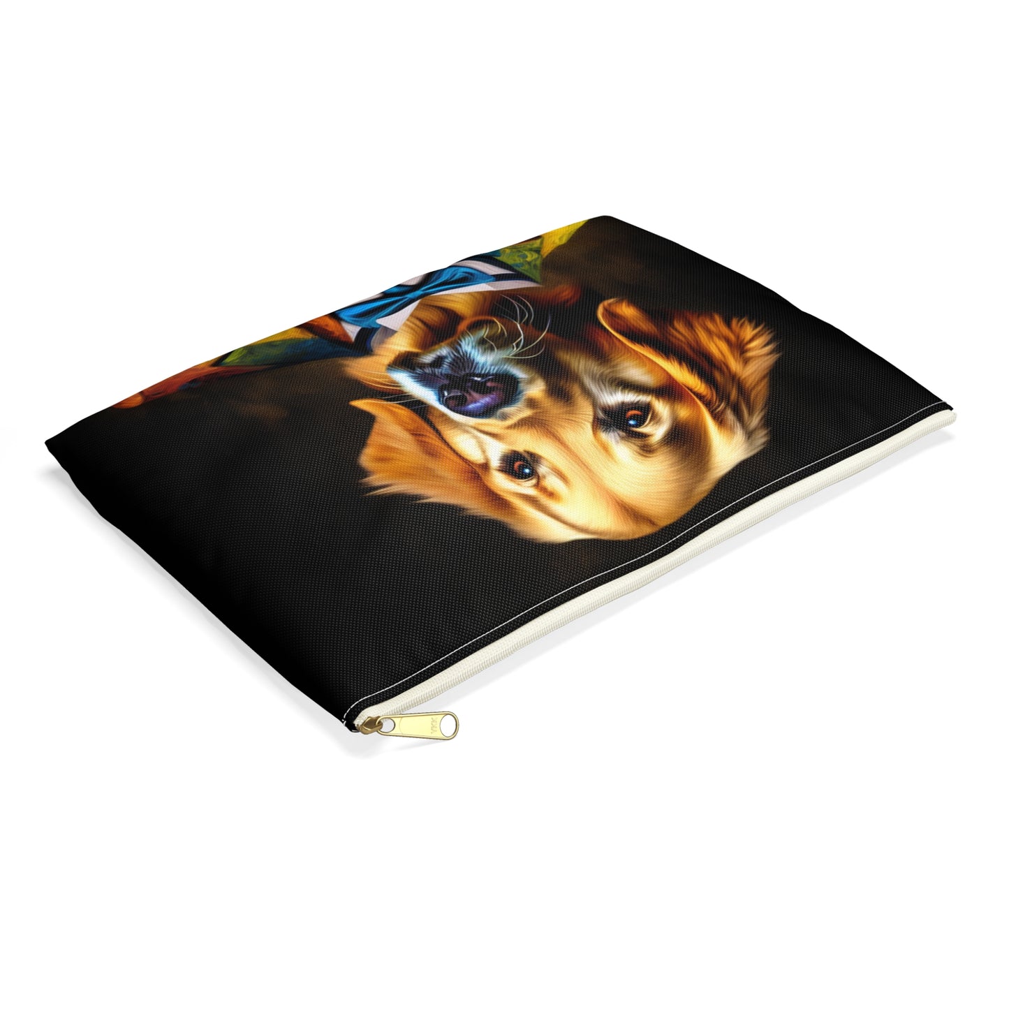 Mr Golden Retriever Accessory Pouch