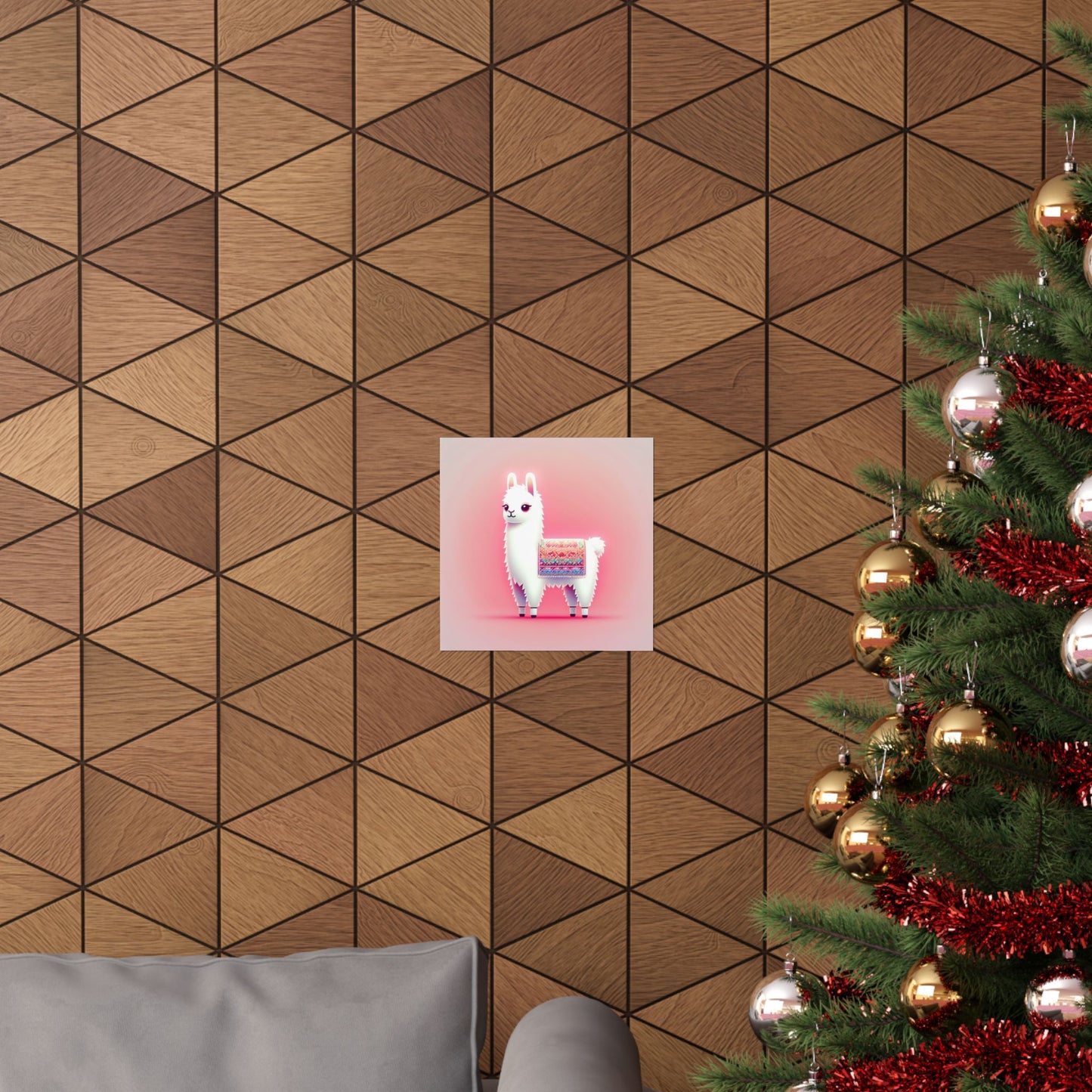 Llama A Vertical Posters