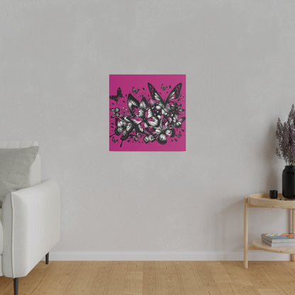 Butterfly Rush Graphic Original Matte Canvas, Stretched, 0.75"