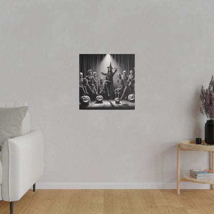Halloween Marionettes Canvas Print