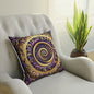 Purple & Gold Cushion