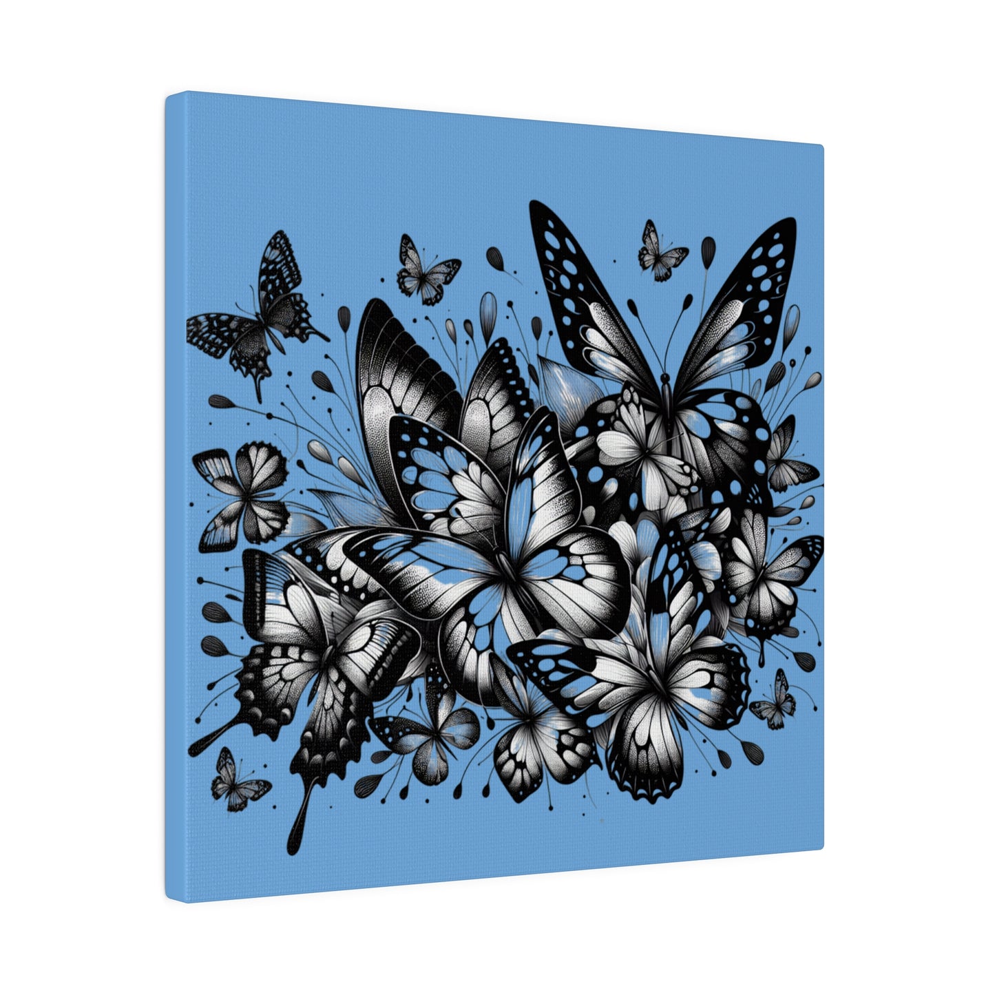 Butterfly Rush Graphic Original Matte Canvas, Stretched, 0.75"