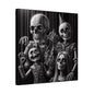 Halloween Marionettes Canvas Print