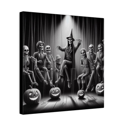 Halloween Marionettes Canvas Print