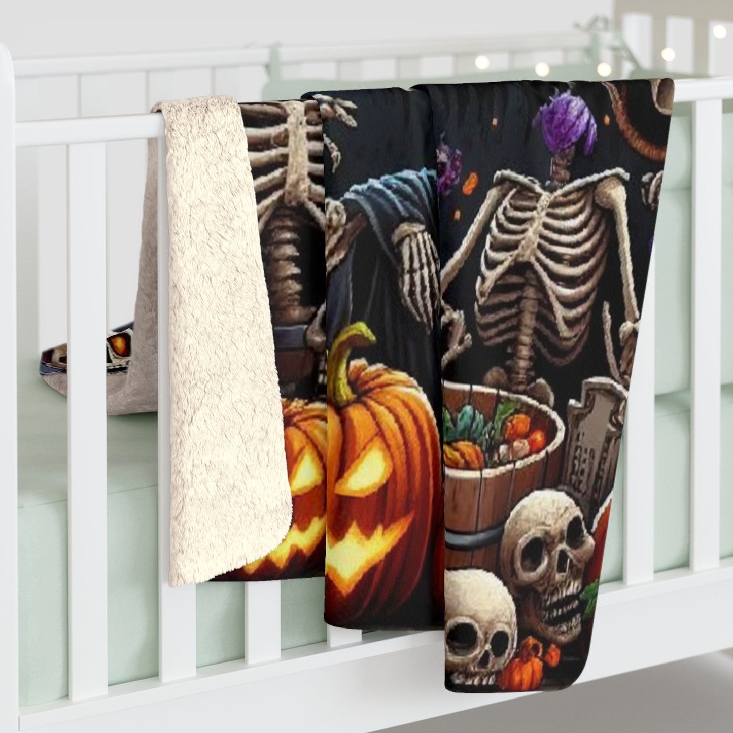Halloween Collection Sherpa Fleece Blanket