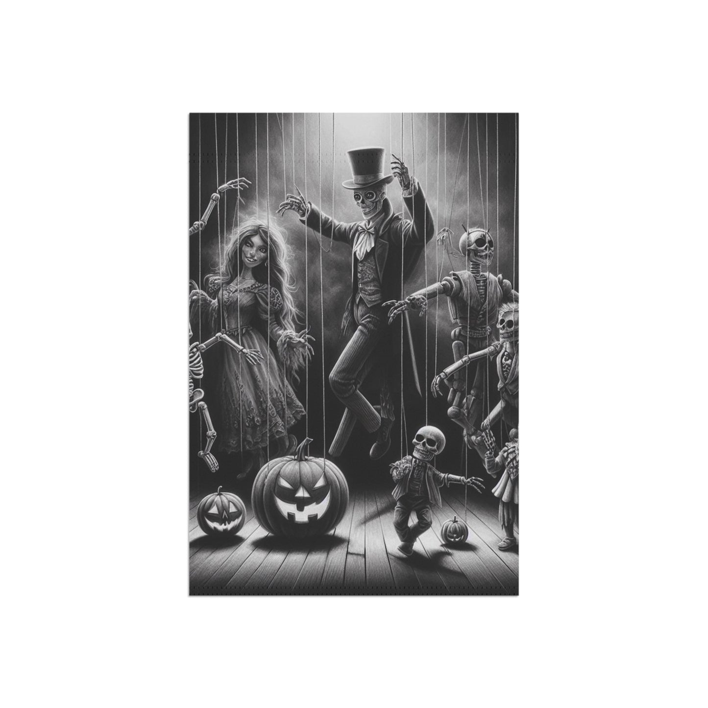Halloween Garden & House Banner