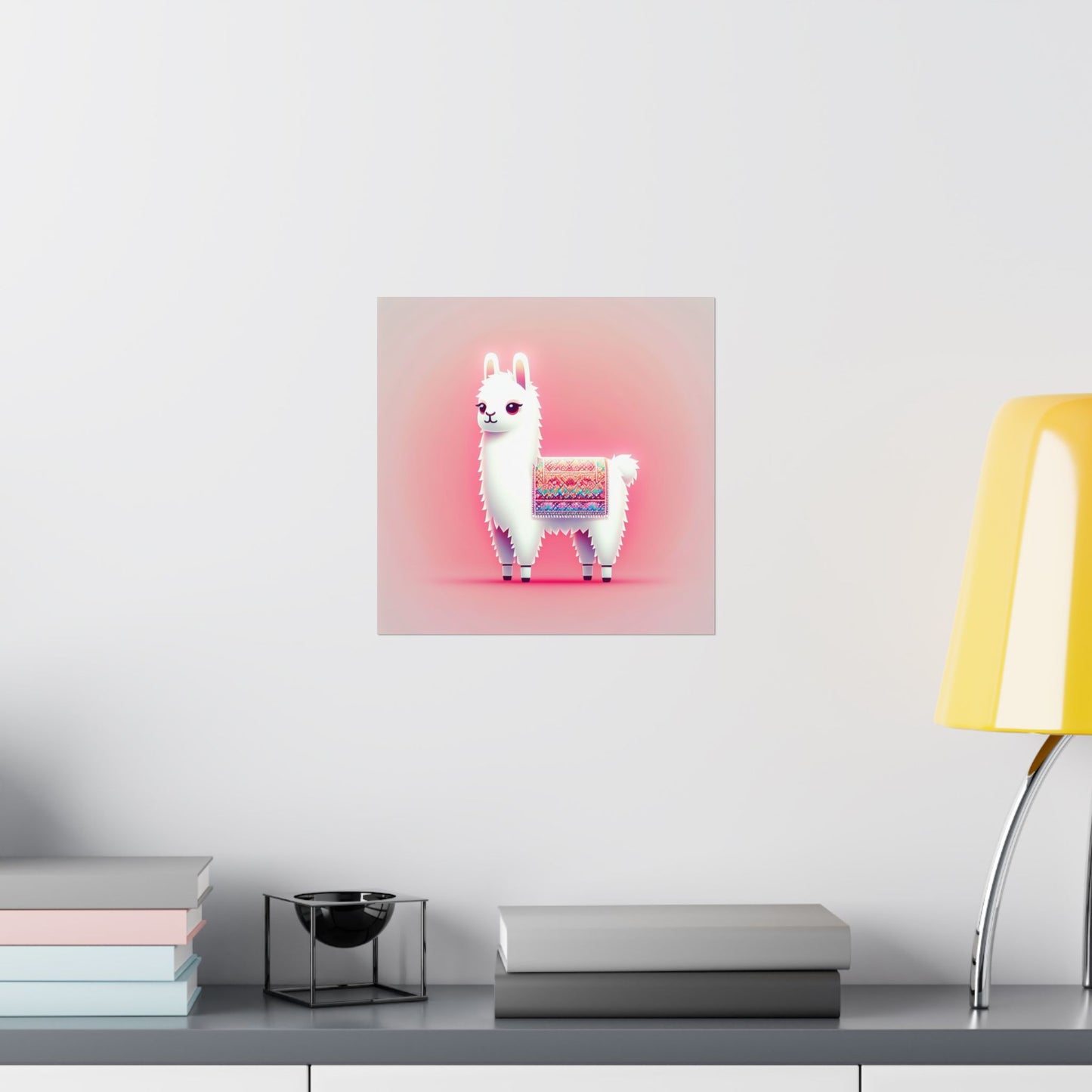 Llama A Vertical Posters