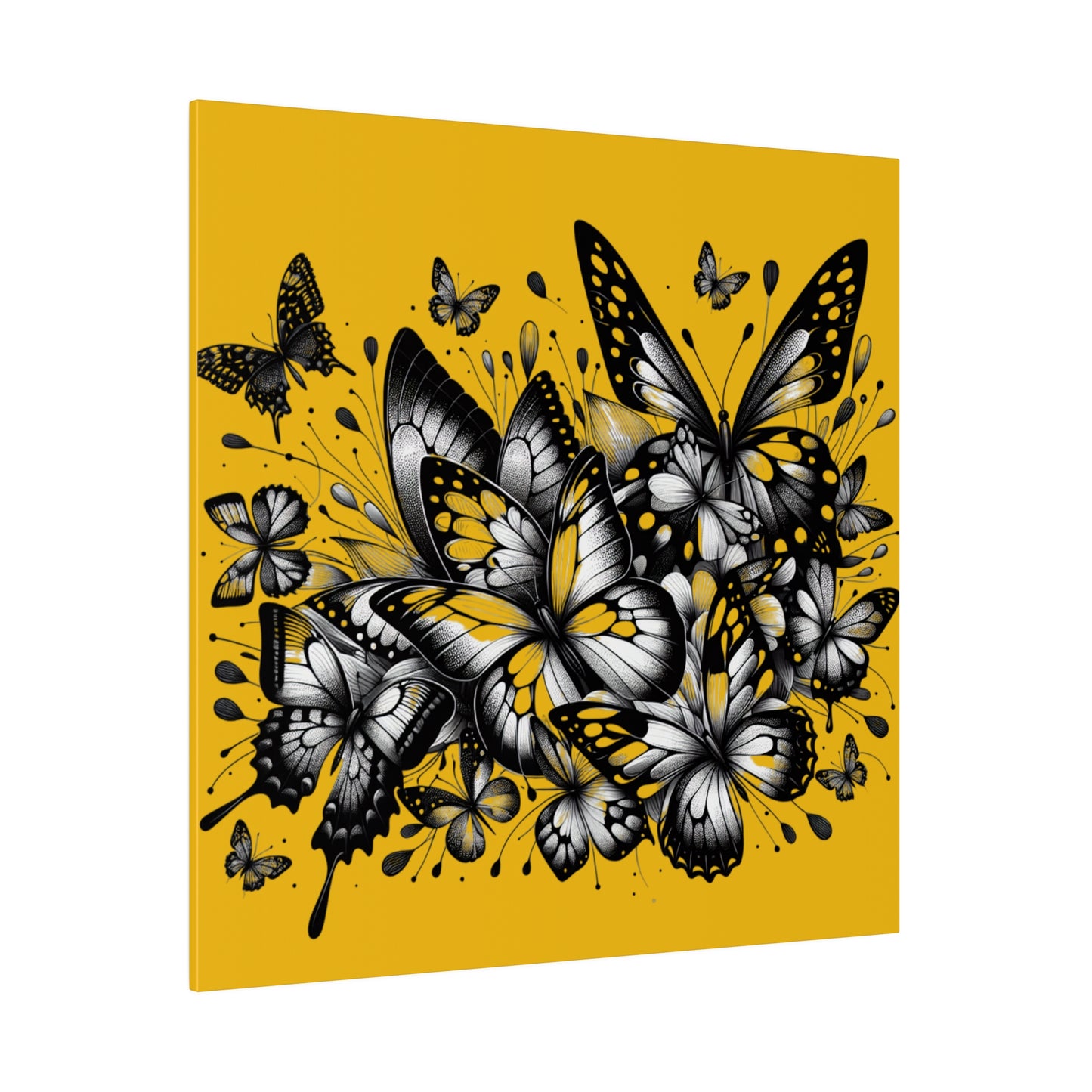 Butterfly Rush Graphic Original Matte Canvas, Stretched, 0.75"