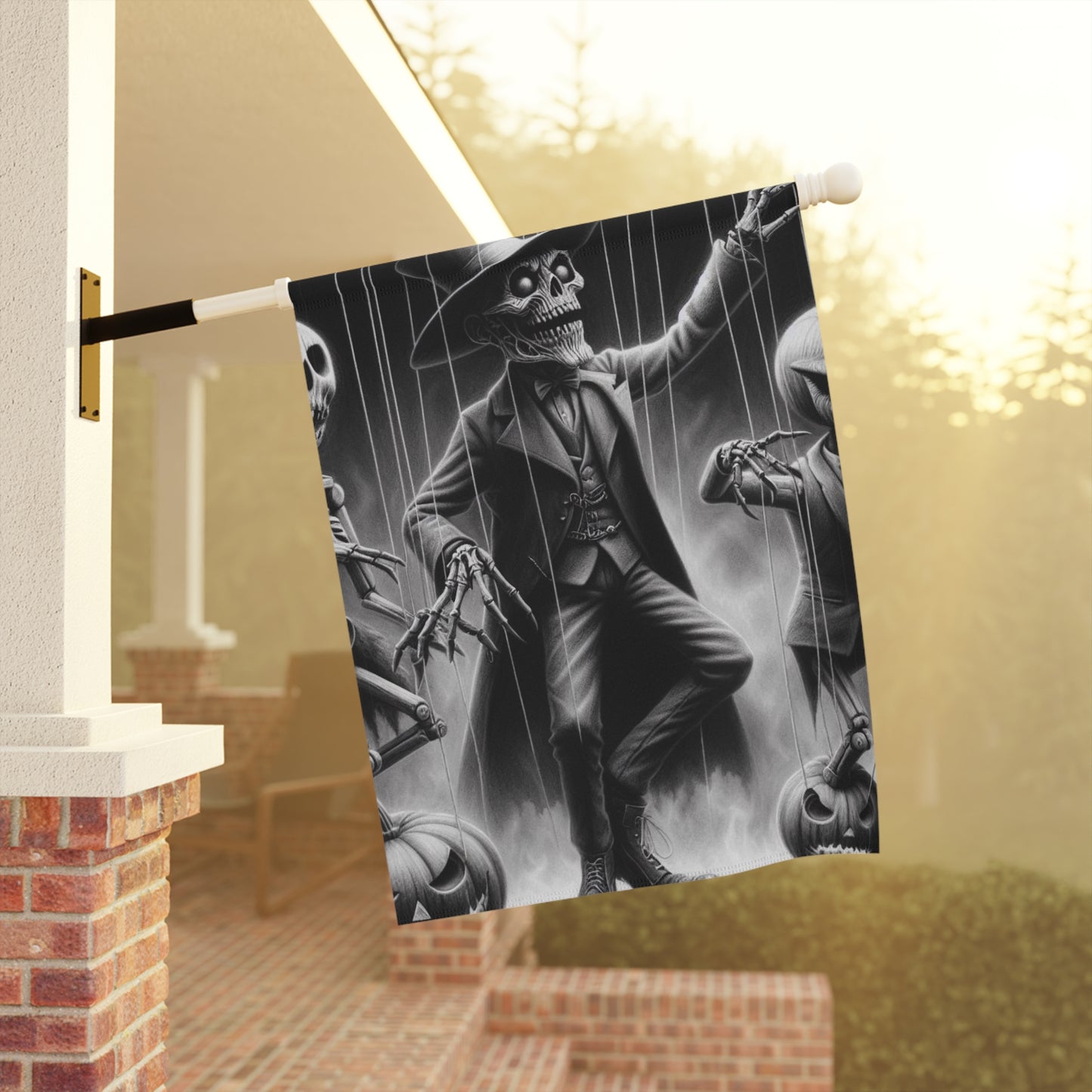 Halloween Garden & House Banner