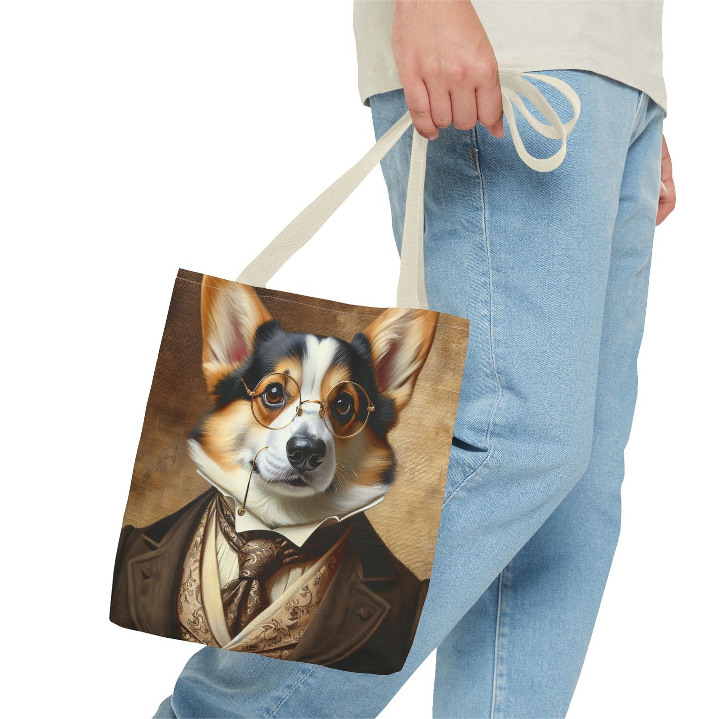 Mr Pembroke Welsh Corgi Tote Bag (AOP)
