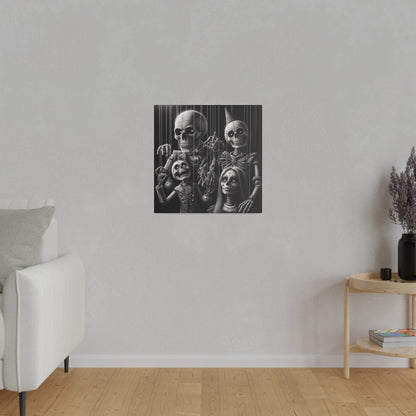 Halloween Marionettes Canvas Print