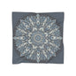 Blue Poly/Chiffon or Poly/Voile Scarf