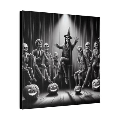 Halloween Marionettes Canvas Print