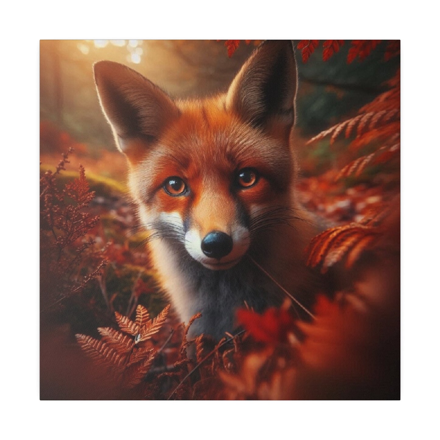 Sheriff - The Fox Collection Original Matte Canvas, Stretched, 0.75"
