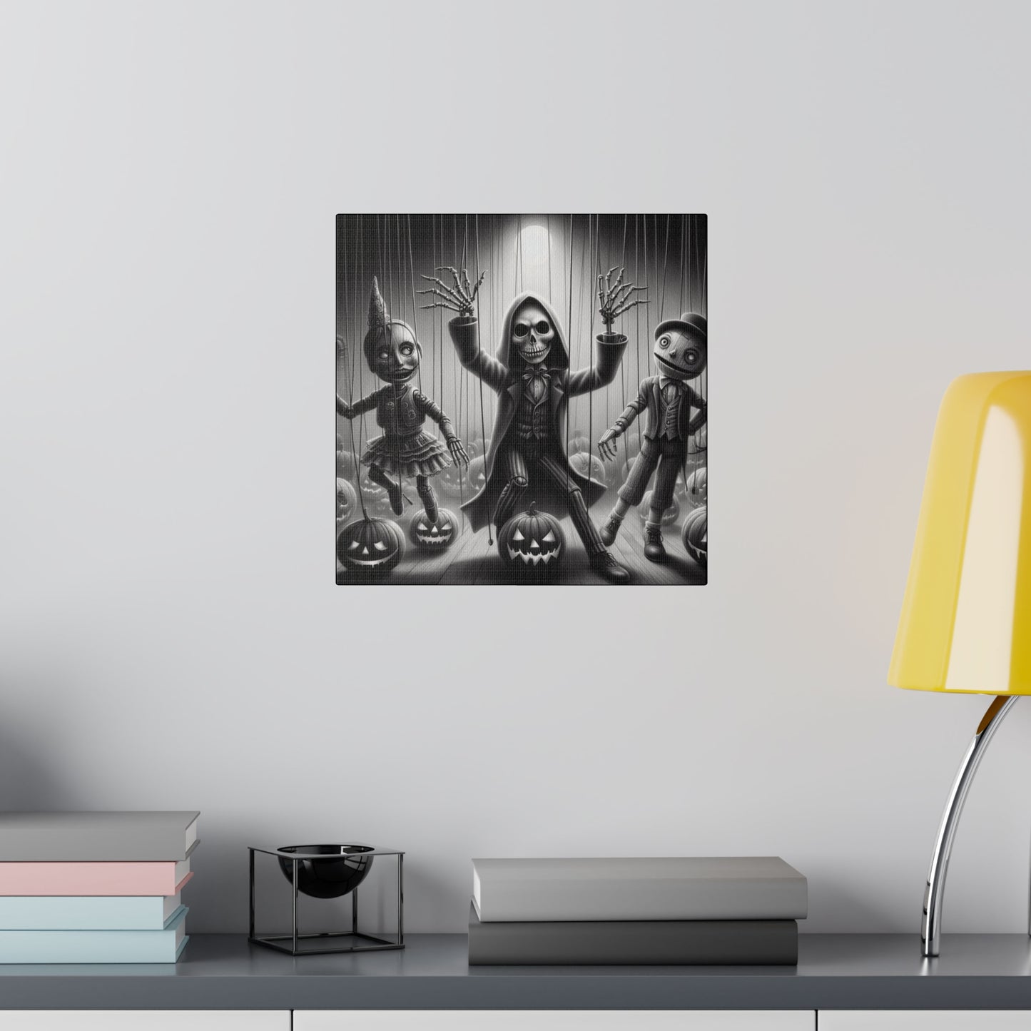 Halloween Marionettes Canvas Print
