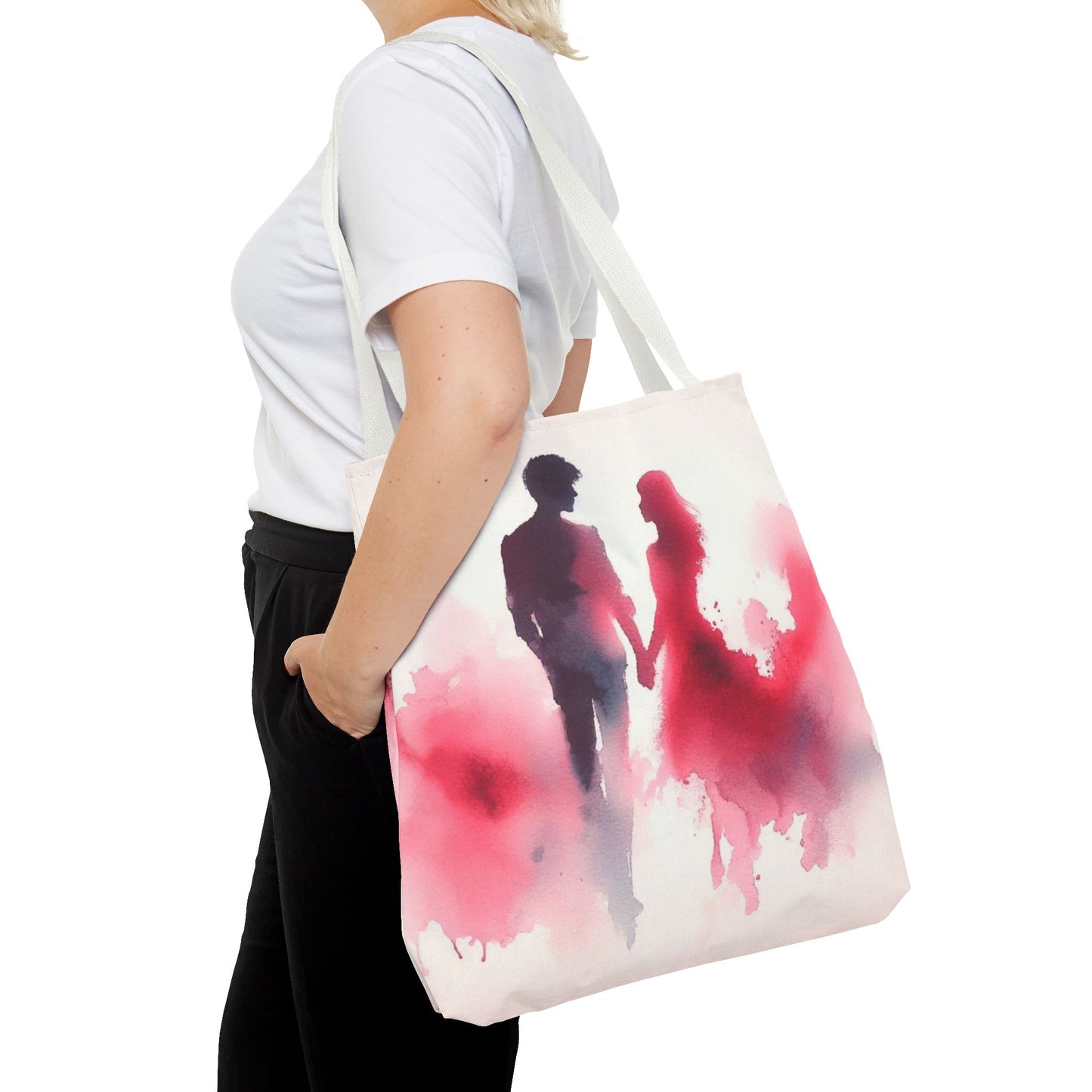 Watercolours Collection Double Side Tote Bag
