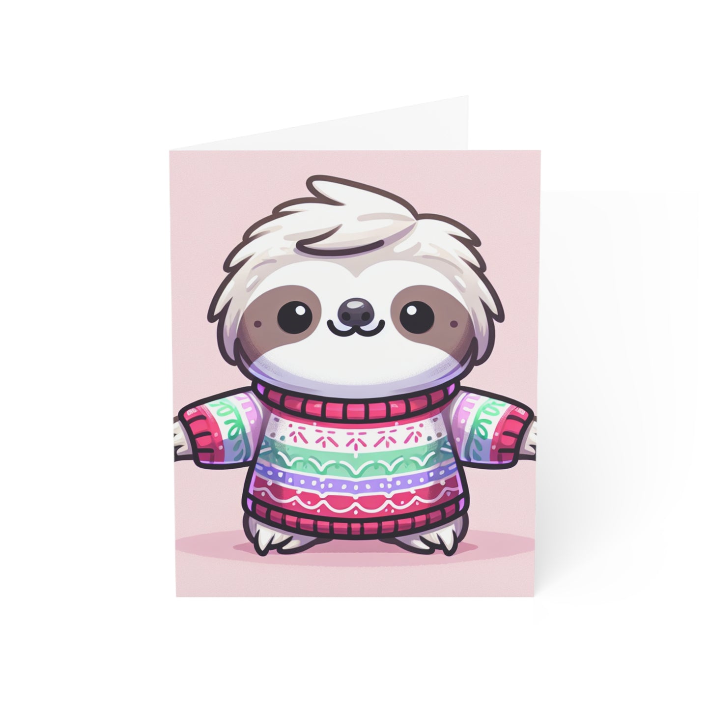 Sloth Collection Greeting Cards BLANK (1, 10, 30, and 50pcs)