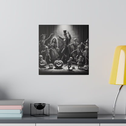 Halloween Marionettes Canvas Print