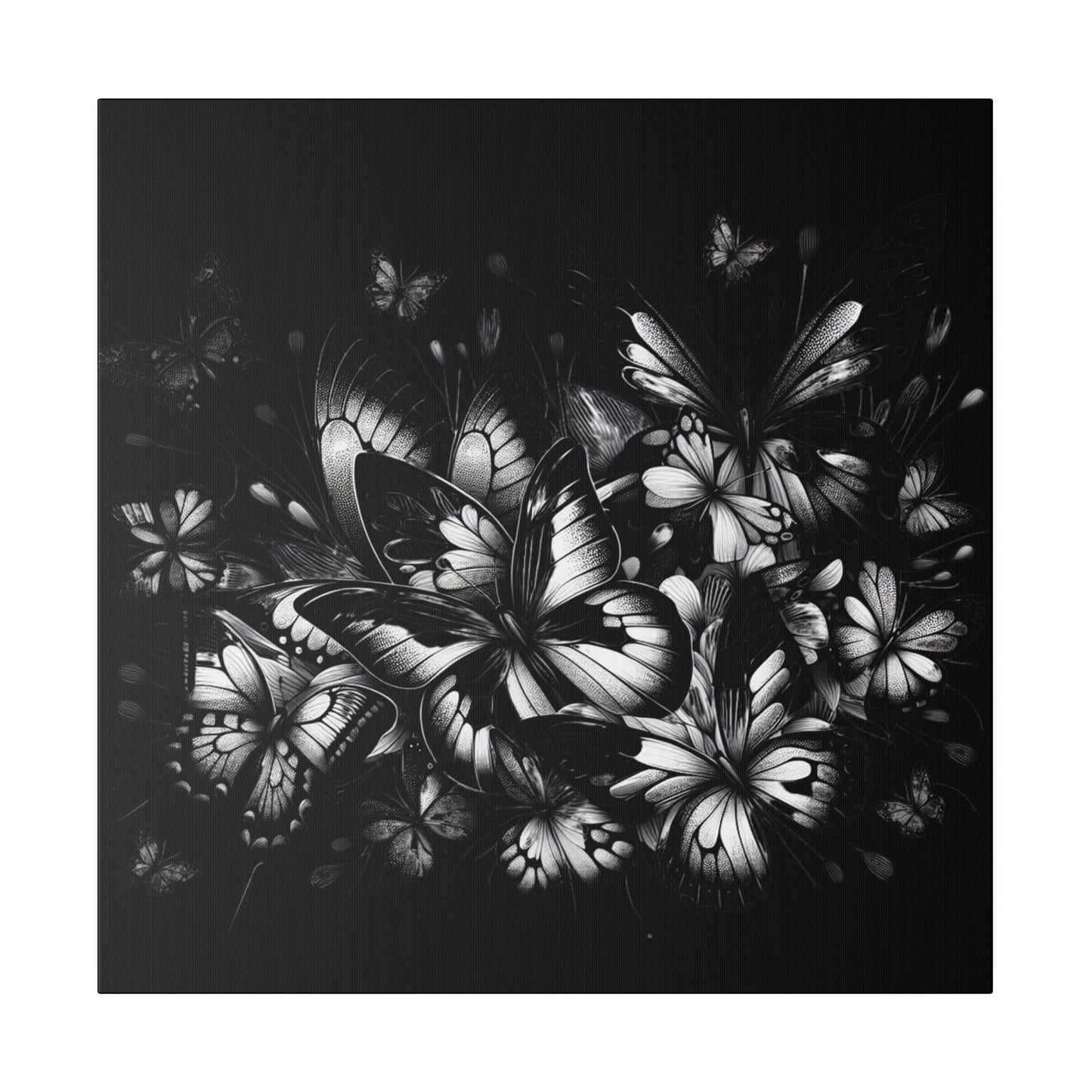 Butterfly Rush Graphic Original Matte Canvas, Stretched, 0.75"