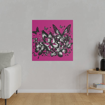 Butterfly Rush Graphic Original Matte Canvas, Stretched, 0.75"